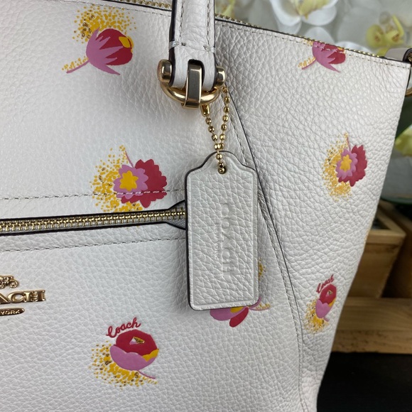 Coach Prairie Satchel With Pop Floral Print - Picture 2 of 9